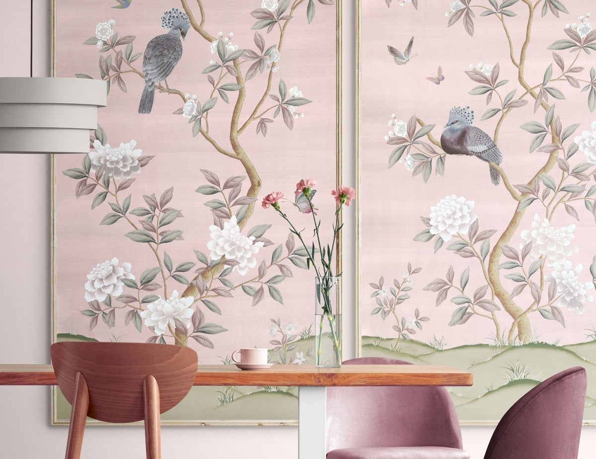Behind-The-Scenes: Creating Chinoiserie Wall Art Prints! - Diane Hill