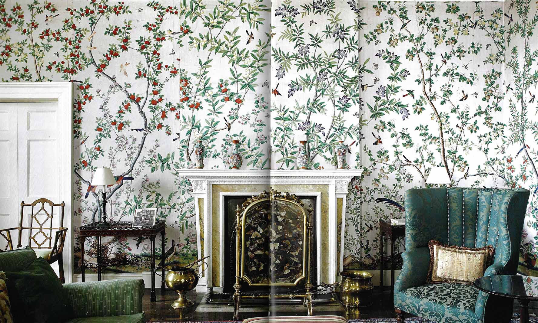 Amazing Wallpaper Zubers Decor Chinois  THE DOWN EAST DILETTANTE