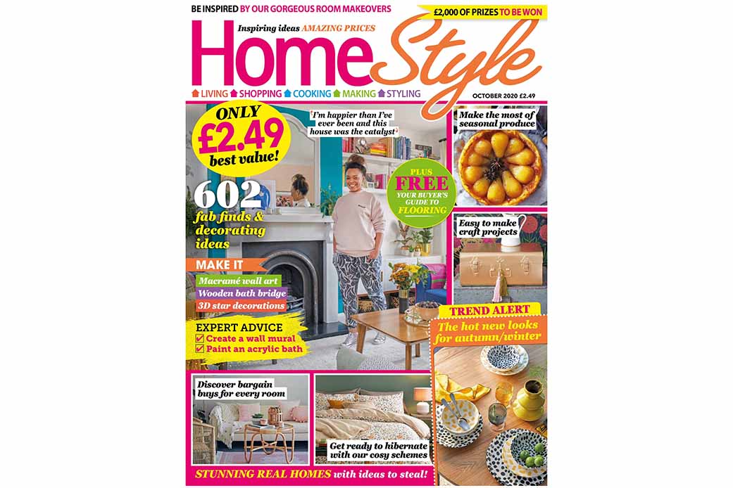 Home Style October 2020 - Front cover - Diane Hill