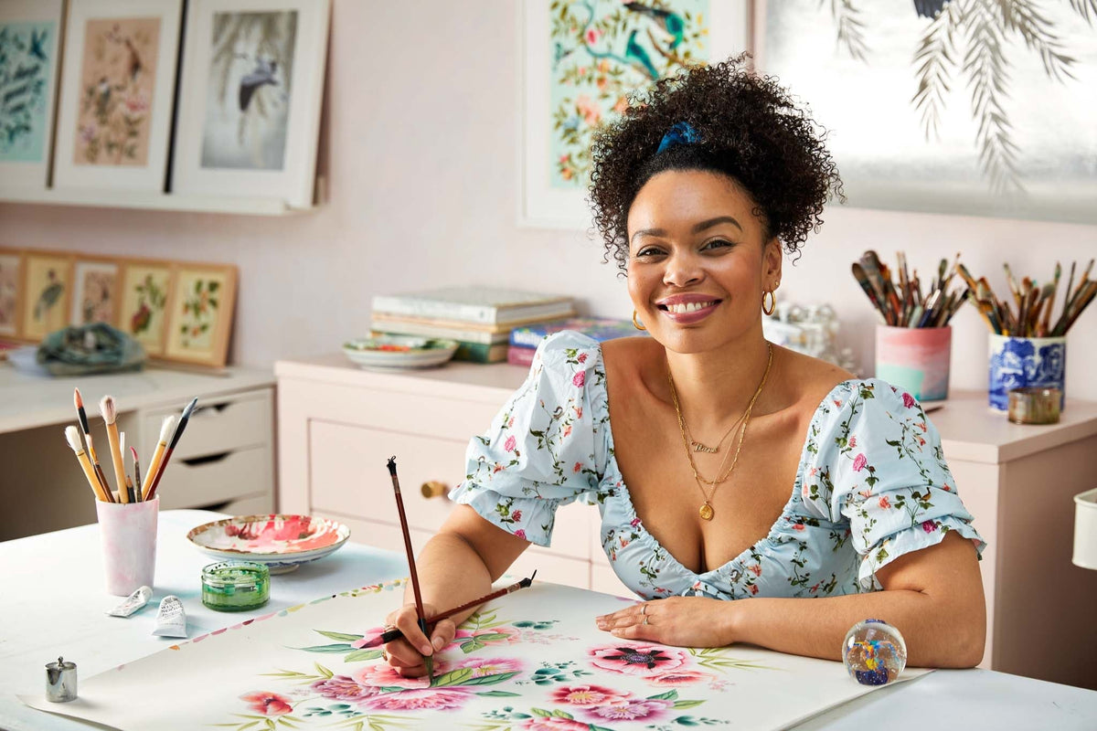 My Chinoiserie Journey: How I Built A 6 Figure Art Business - Diane Hill