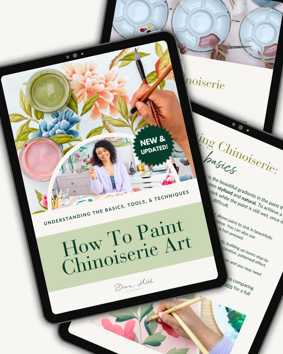 How To Paint Chinoiserie Art E-Book