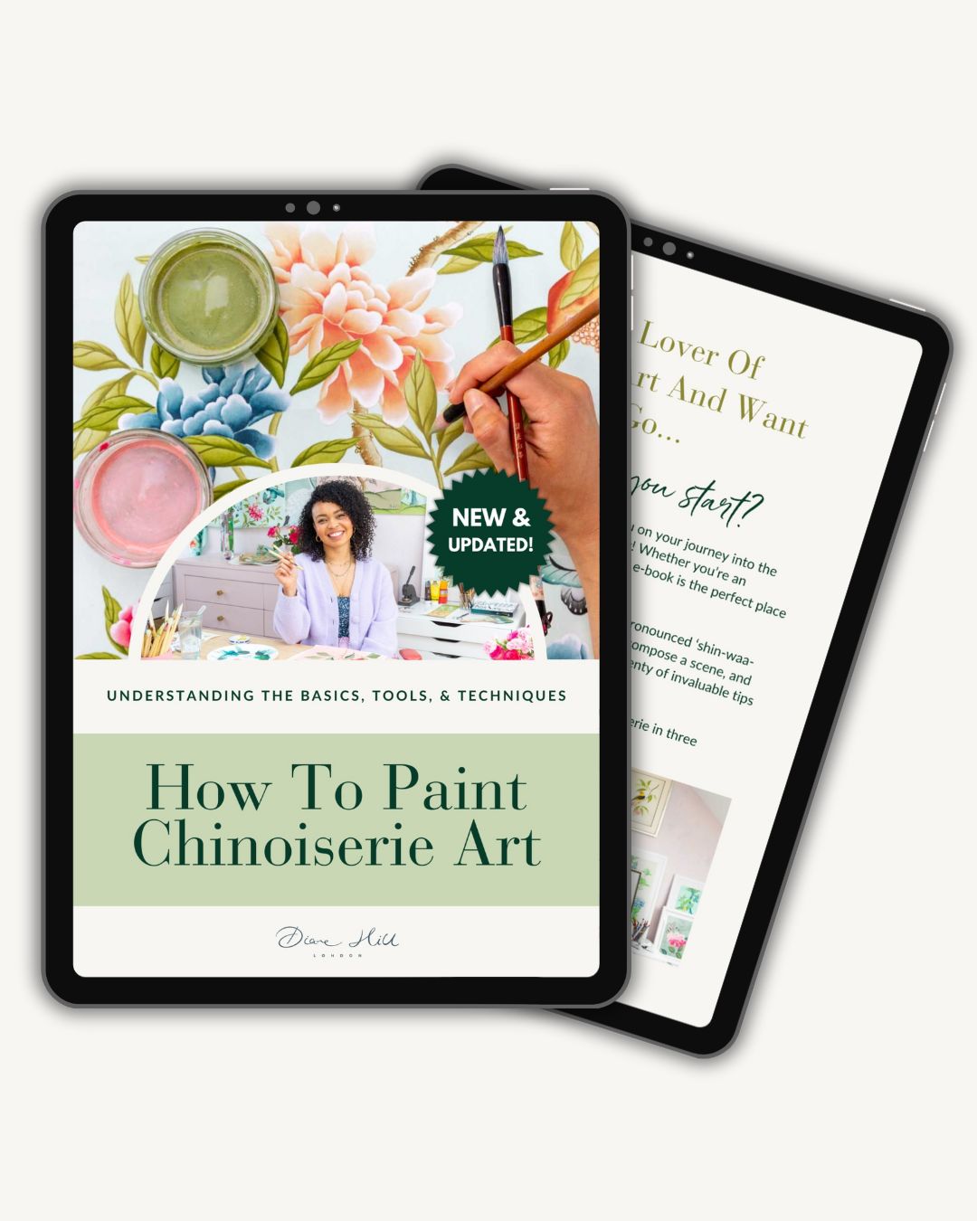 How To Paint Chinoiserie Art E-Book