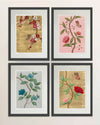 Set Of 4 Chinoiserie Wall Art Prints