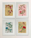 Set Of 4 Chinoiserie Wall Art Prints