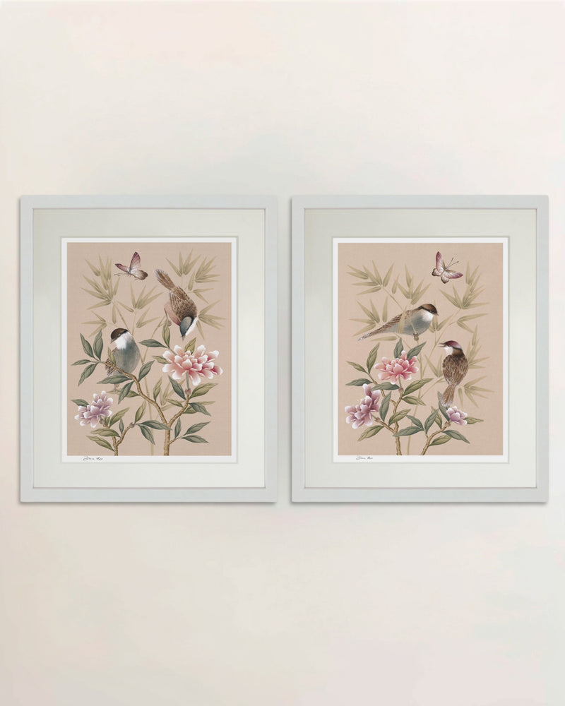 Rosie & Bonnie Art Prints Set Of Two