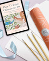 Learn how to paint Chinoiserie art DIY starter painting set includes chinese brushes and silk paper as well as how to paint chinoiserie art e-book learn to paint chinese wallpaper style art