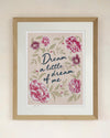 Dream A Little Dream Pink Charity Print