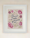 Dream A Little Dream Pink Charity Print