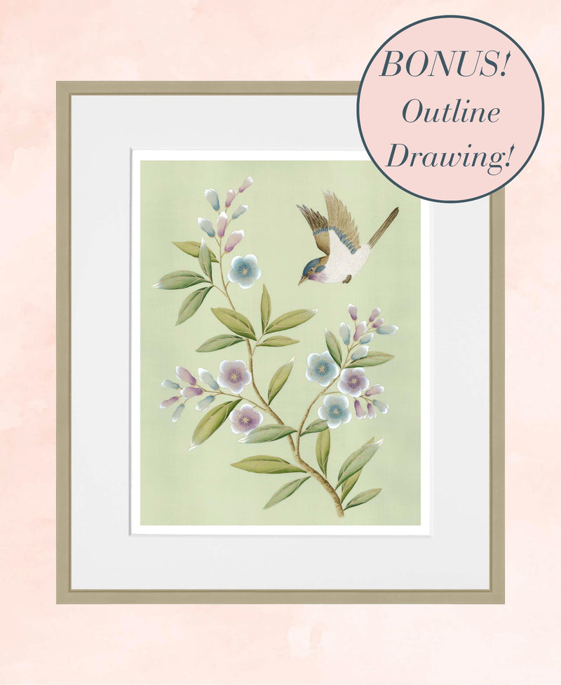 How To Paint Chinoiserie Art E-Book