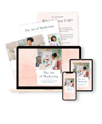 the art of marketing ebook on digital devices with example pages