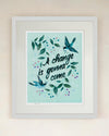 A Change Is Gonna Come Charity Art Print - Diane Hill