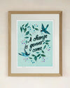 A Change Is Gonna Come Charity Art Print - Diane Hill