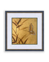 Antique Gold & Umber Chinoiserie Original Painting - Diane Hill