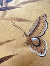 Antique Gold & Umber Chinoiserie Original Painting - Diane Hill