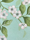 Aqua Falling Daisies (B) Original Painting - Diane Hill