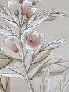 Bird & Peach Chinoiserie Original Painting - Diane Hill