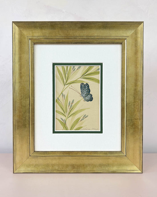 Blue Bamboo (A) Original Painting - Diane Hill