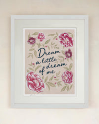 Dream A Little Dream Pink Charity Print - Diane Hill