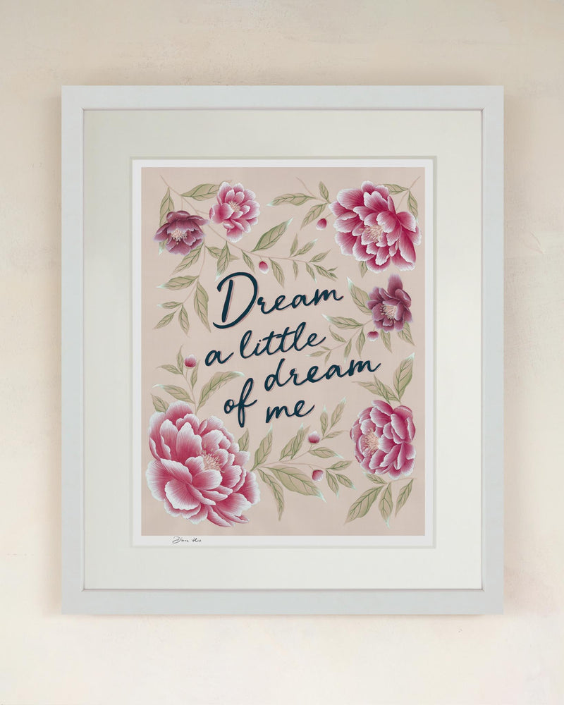 Dream A Little Dream Pink Charity Print - Diane Hill