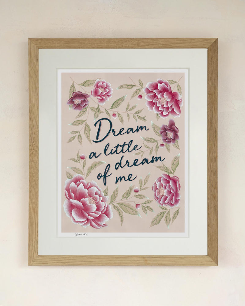 Dream A Little Dream Pink Charity Print - Diane Hill
