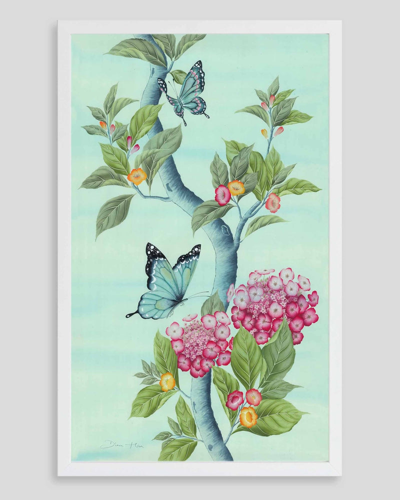 Ella Limited Edition Art Print - Blue - Diane Hill