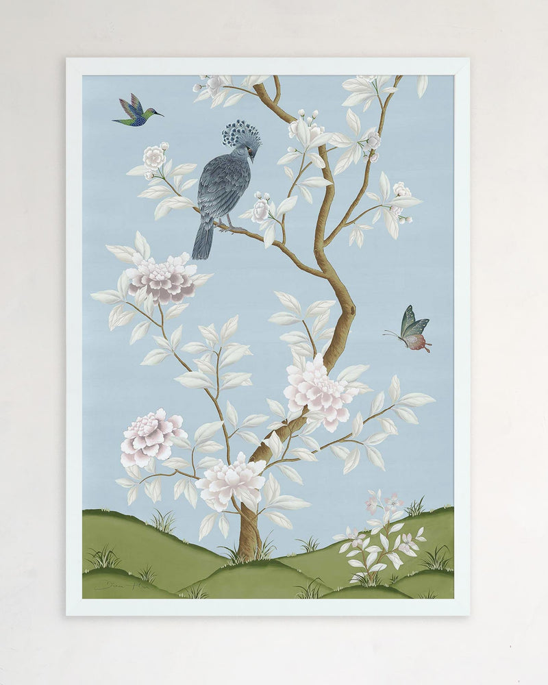 Faraway Land Wall Art Print (A) - Aurora - Diane Hill