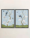 Faraway Land Wall Art Prints, Set of Two - Aurora - Diane Hill