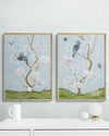 Faraway Land Wall Art Prints, Set of Two - Aurora - Diane Hill