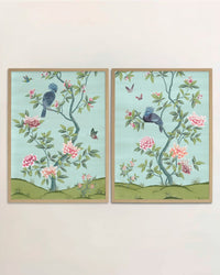 Faraway Land Wall Art Prints, Set of Two - Eden - Diane Hill