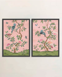 Faraway Land Wall Art Prints, Set of Two - Euphoria - Diane Hill