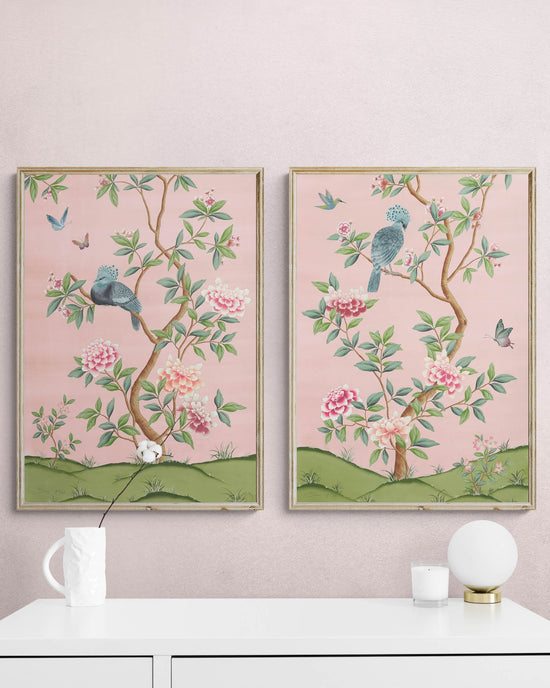 Faraway Land Wall Art Prints, Set of Two - Euphoria - Diane Hill
