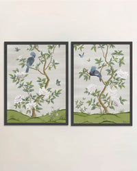 Faraway Land Wall Art Prints, Set of Two - Pearly Gates - Diane Hill
