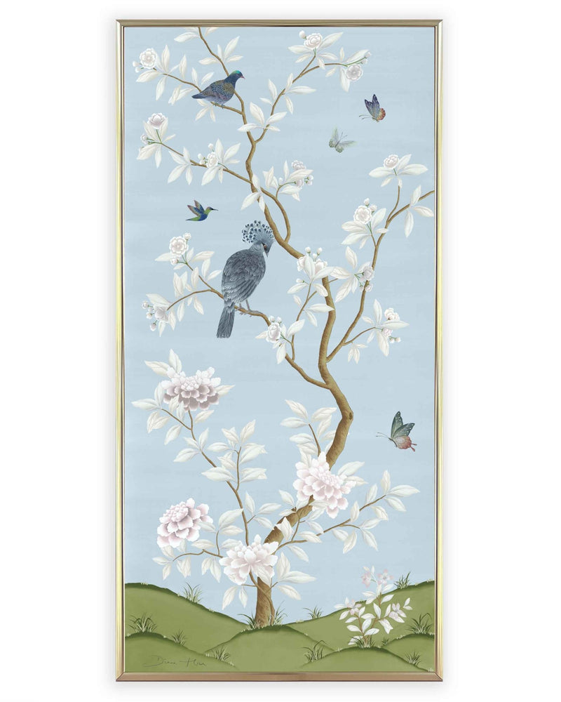 Faraway Land Wall Panel Art Print (A) - Aurora - Diane Hill