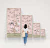 Faraway Land Wall Panel Art Prints, Set of Two - Divine - Diane Hill