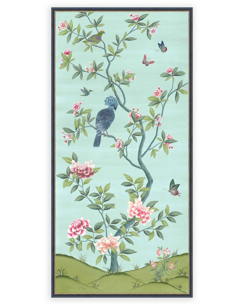 Faraway Land Wall Panel Art Prints, Set of Two - Eden - Diane Hill