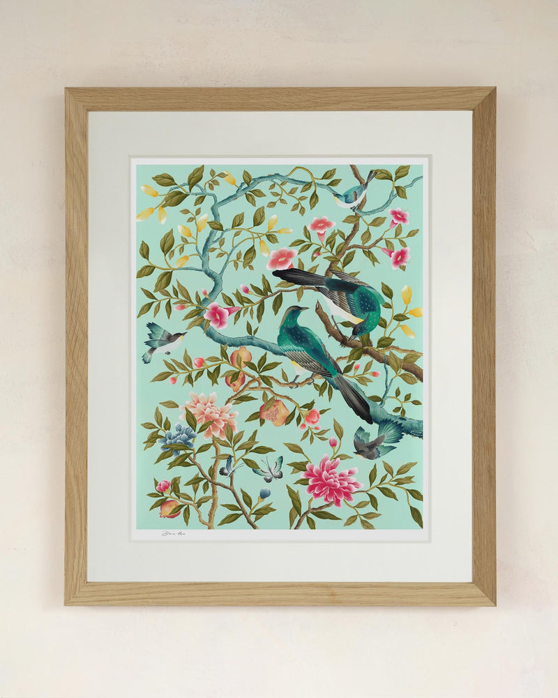 Felicity Art Print - Blue - Diane Hill