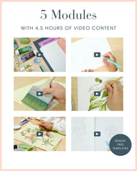 How To Paint Chinoiserie Art Online Course - Pay In 4 - Diane Hill