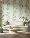 Lady Alford wallpaper - Fig Blossom/Magenta - Diane Hill