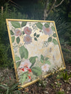 Lush Blooms And Butterflies (A) Original Painting - Diane Hill