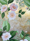 Lush Blooms And Butterflies (A) Original Painting - Diane Hill