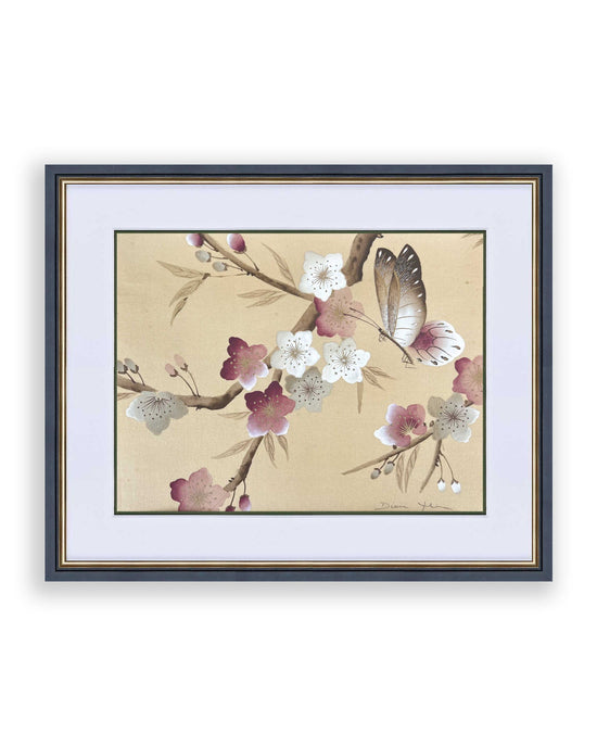 Plum Blossom Original Painting - Diane Hill