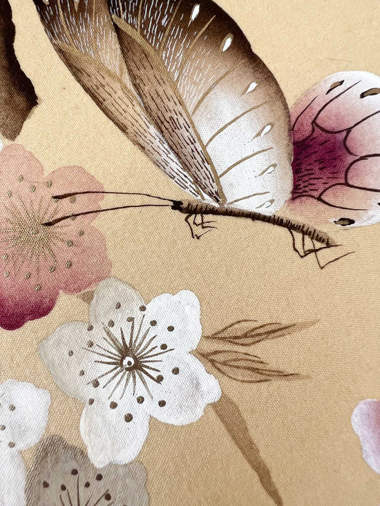 Plum Blossom Original Painting - Diane Hill