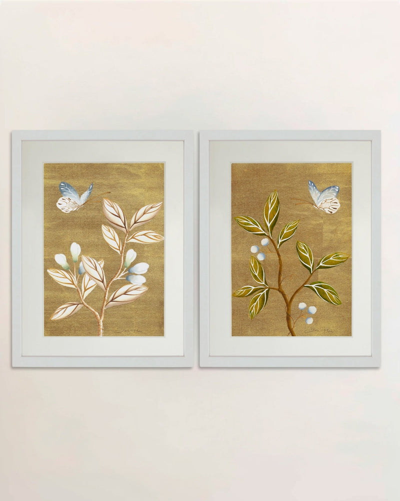 Rhoda & Britney Art Prints - Set Of Two - Diane Hill