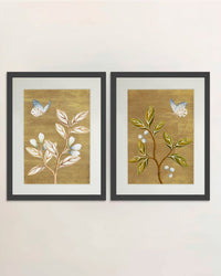 Rhoda & Britney Art Prints - Set Of Two - Diane Hill