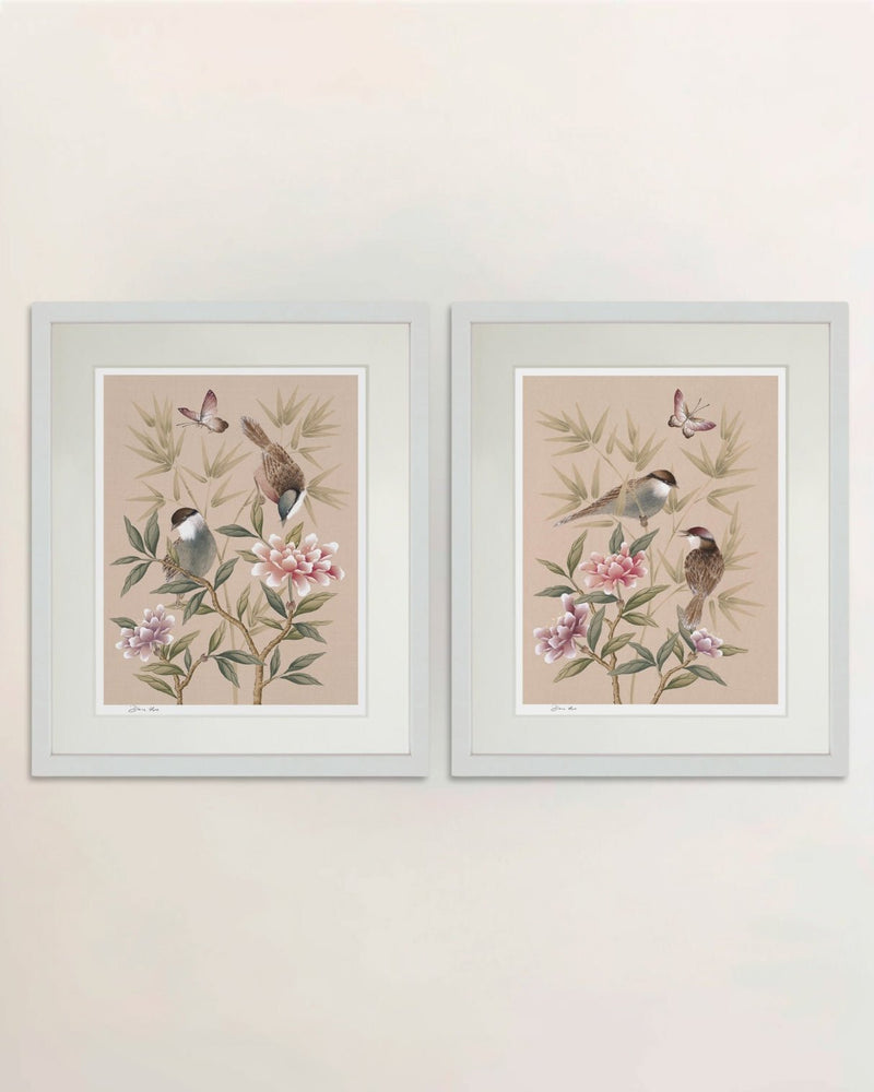 Rosie & Bonnie Art Prints Set Of Two - Diane Hill