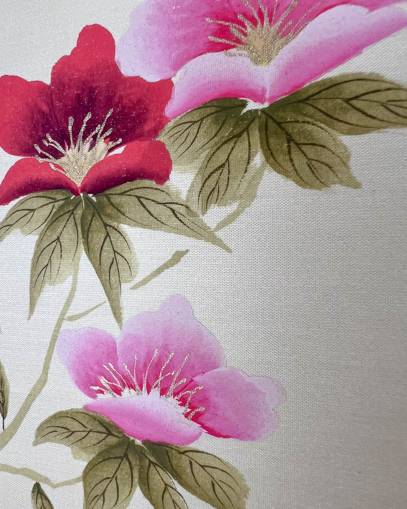 Rouge Roses Mini Original Painting - Diane Hill