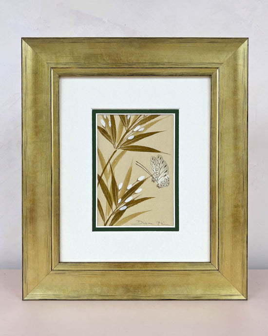 Tonal Bamboo Original Painting - Diane Hill