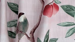 pastel vintage botanical floral bird chinoiserie upholstery fabric maximalist home decor grandmillennial style