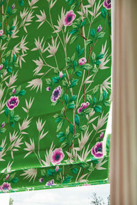 Lady Alford Fabric, Colourful fabric, Interior design, Apple/Magenta colours, Fabric pattern