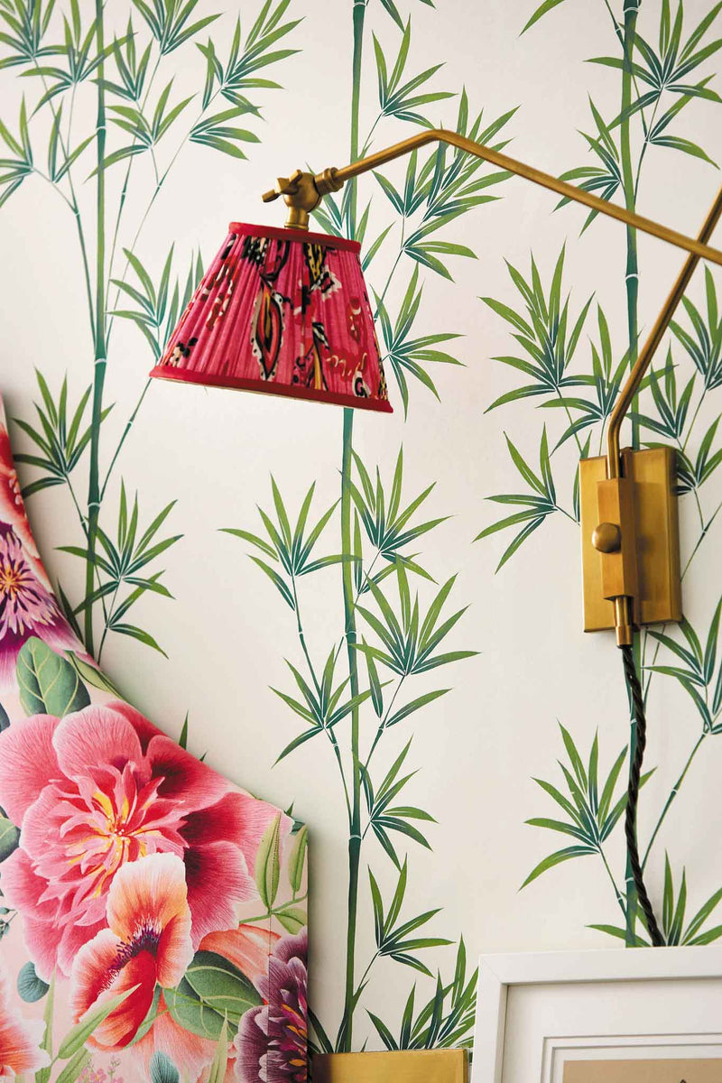 Isabella bamboo wallpaper, home design, bedroom, lounge, Botanical